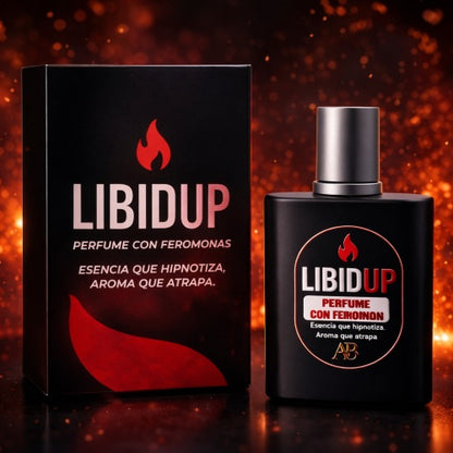 PERFUME VIRAL CON FEROMONAS LIBIDUP HOMBRE (30ML)