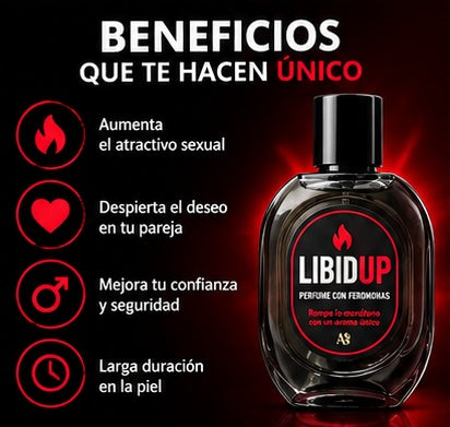 PERFUME CON FEROMONAS LIBIDUP (MUJER)