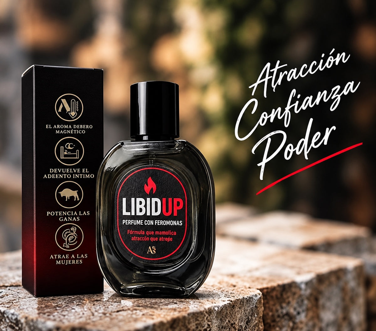 PERFUME CON FEROMONAS LIBIDUP (MUJER)
