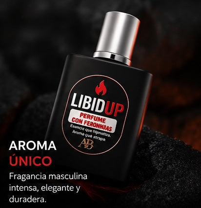 PERFUME VIRAL CON FEROMONAS LIBIDUP HOMBRE (30ML)